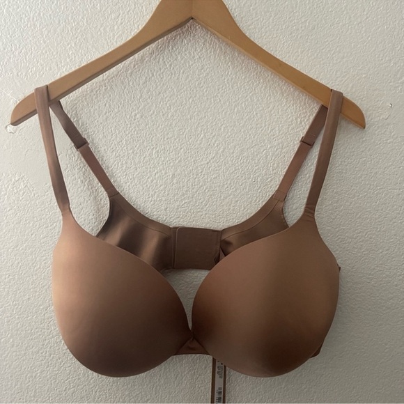 SKIMS Kim K. Ultimate Collection Push Up Plunge  Bra BR-UWR-1881 Sienna 34DD - Picture 1 of 4
